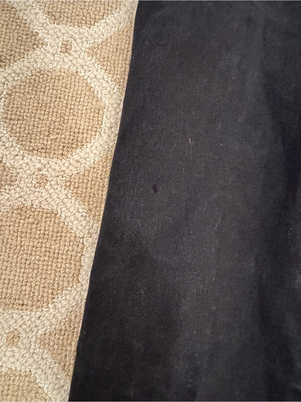 Everlane black barrel jeans